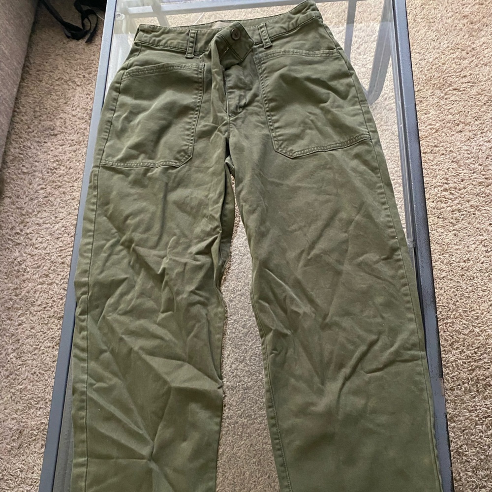 Universal Thread Green Straight Leg Pants